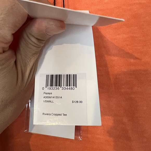 Nwt John Elliot riviera cropped tee small - Picture 3 of 3